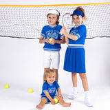 Teela Blue Tennis Logo Dress