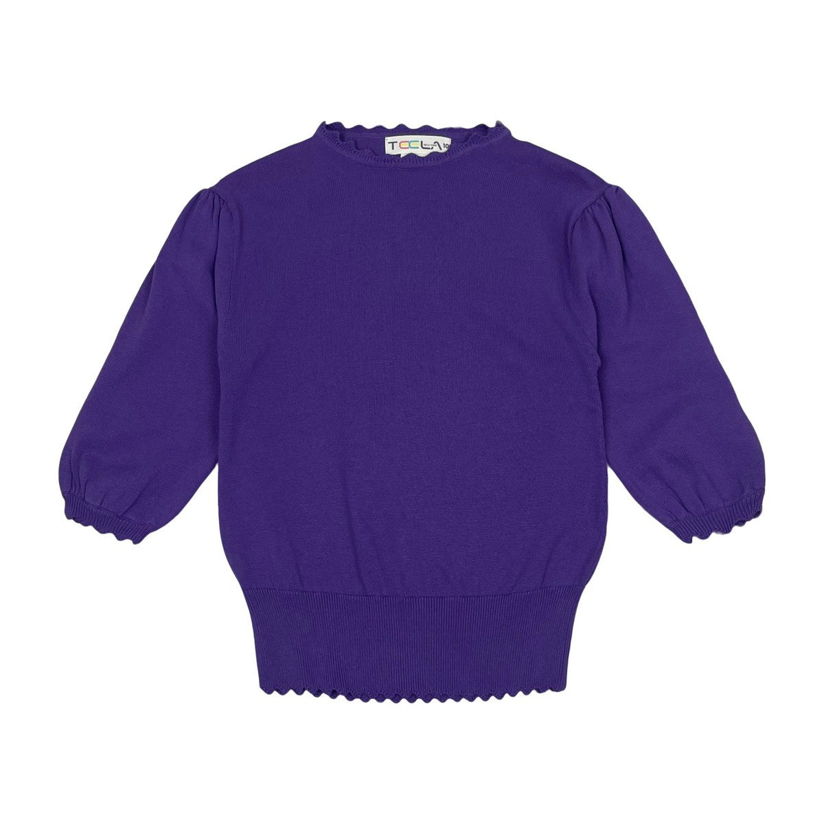 Touchdown Tinsel Sweater-Purple