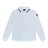 Colmar White Long Sleeve Polo T-shirt