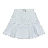 Teela White Denim Skirt