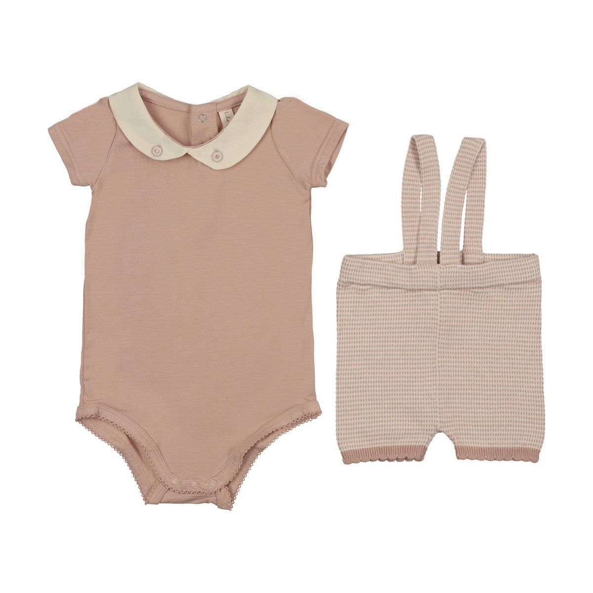 Lilette Knit Bris Set - Pure White Cable main image 0
