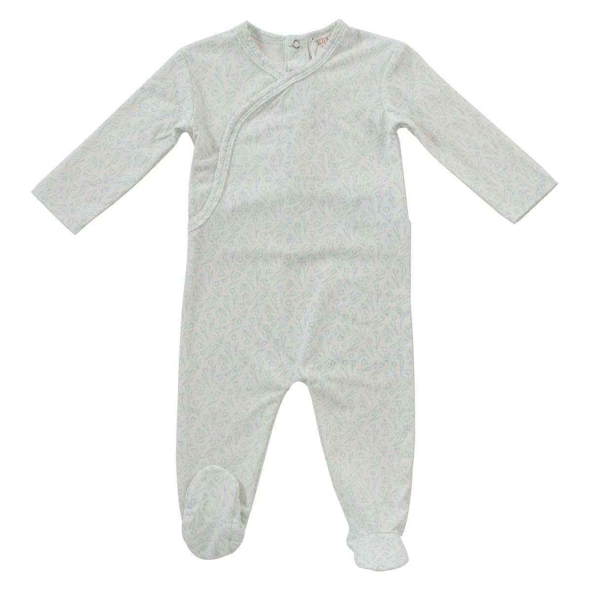 White Footie Romper