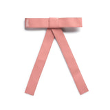 Halo Luxe Coral Taffy Patent Leather Bow Clip