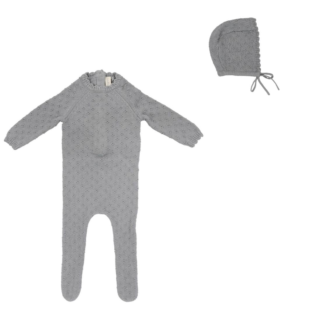 Lillette Knit Footie - White main image 0