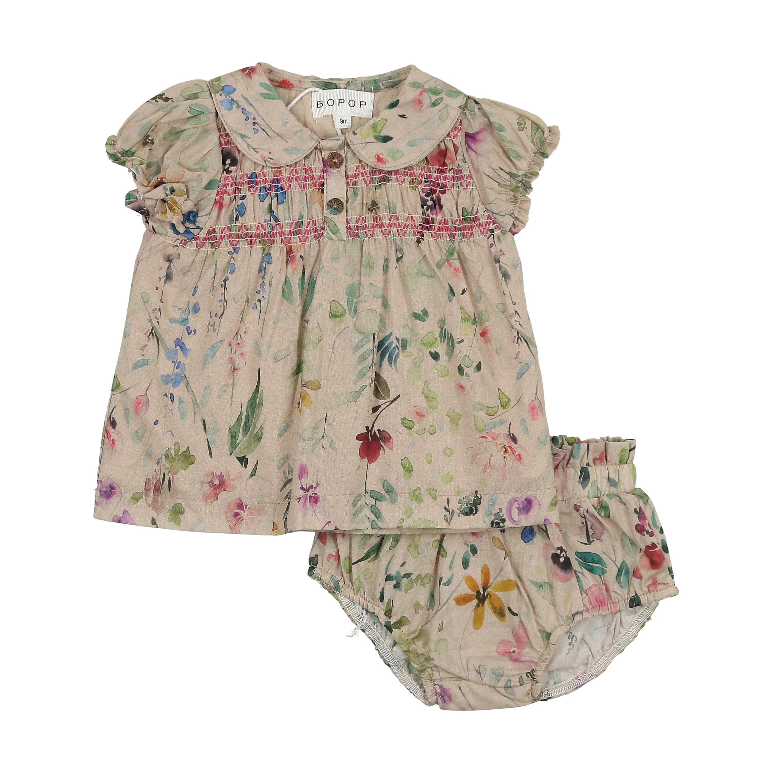 Bopop Floral Baby Set Bopop Floral Baby Set