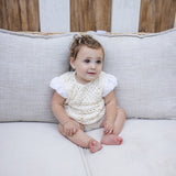 Teela White Crochet Baby Set