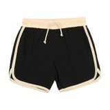 Coco Blanc Black Swim Shorts