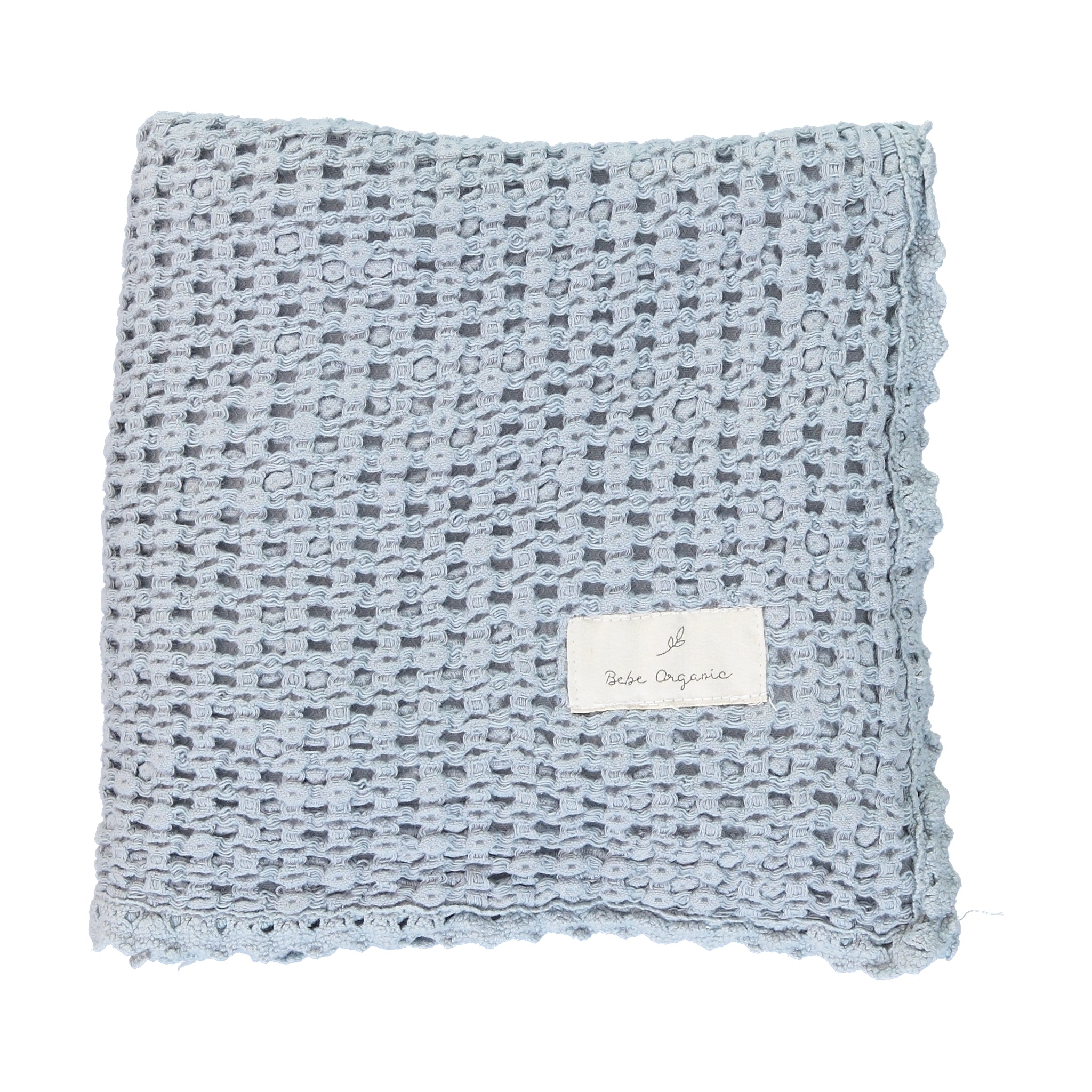 Bebe Organic Waffle Blanket - Atlantic Bebe Organic Waffle Blanket - Atlantic