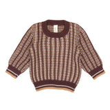 Tun Tun Dark Plum Frank Sweater