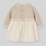 Paz Light Brown Knit Lua Dress