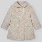 Paz Light Brown Woven Coat