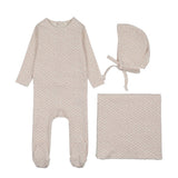 Lilette Cream/Mauve Mini Flora Print Take Me Home Set