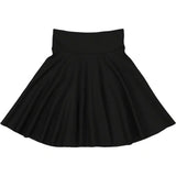 Teela Black Ponte Circle Skirt