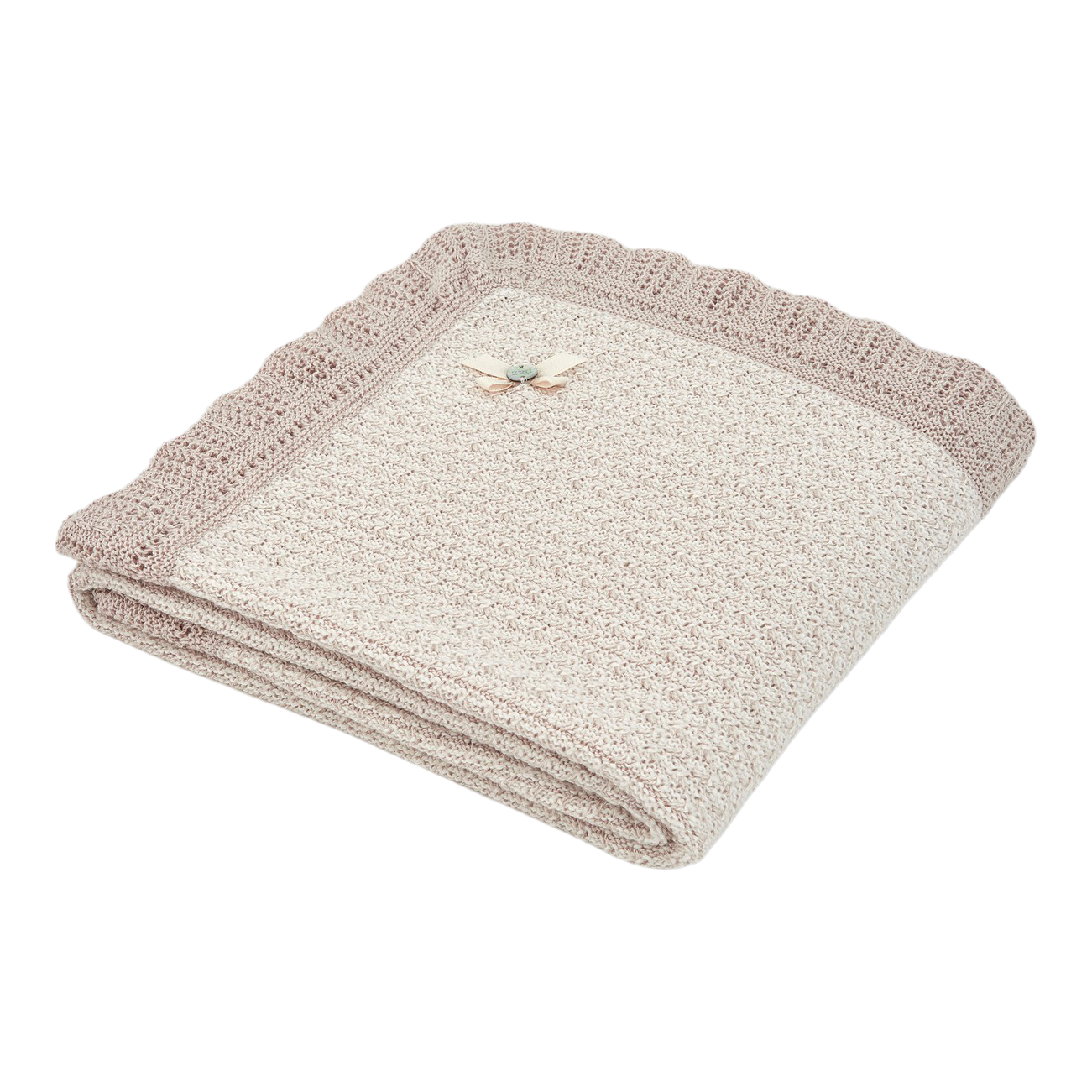 Paz Linen/Cream Knit Blanket