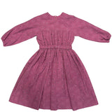 Alitsa Hot Pink Eyelet Dress