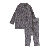 Lil Legs Grey Floral Set