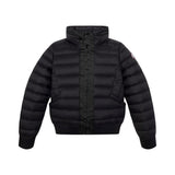Ellabee Matt Black Sephora Down Bomber Coat