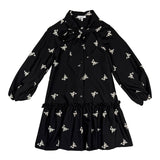 Piccola Ludo Black Pandoro Dress