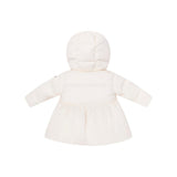 Ellabee Off White Flared Enfant Down Coat