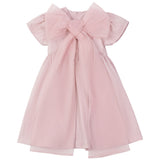 Pompomme Pink Tulle Bow Dress