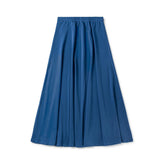 Birnham On The Sea English Blue A-Line Skirt