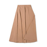 Birnham On The Sea Tan A-Line Skirt