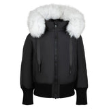 Pramie Black Ribbon Teen Coat