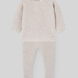 Paz Light Brown Knit Set
