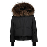 Pramie Black Overlay Teen  Coat