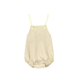 Bace Tan Rope String Bubble Romper