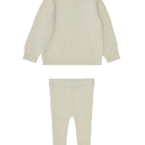 Fub Ecru Knit Set