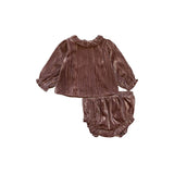 Teela Rose Crushed Velvet Set