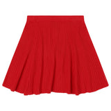 Fub Red Pointelle Skirt
