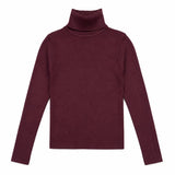 Sweet Threads Aubergine Signature Ribbed Top