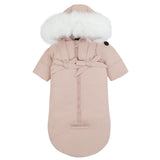 Pramie Mauve Bow Snowsuit