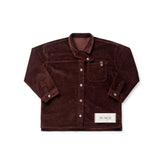Birnham On The Sea Brick Corduroy Crossover Collar Shirt