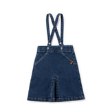 Birnham On The Sea Dark Denim Suspender Jumper