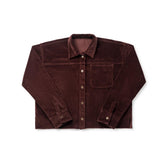 Birnham On The Sea Brick Corduroy Pleat Detail Shirt