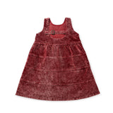 Birnham On The Sea Red Wash Corduroy Jumper