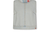 A076 Denim Fedha Top