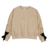 Teela Beige Pull Girl Top