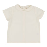 Lil Legs White Peter Pan Tee