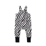 Birnham On The Sea Zebra Print Overalls