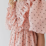 Petite Amalie Rose Pink Amelie Dress