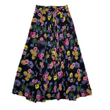 Elle Oh Elle Black Floral Gabriela Skirt
