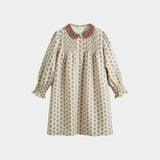 C’era Una Volta Cream Flower Loredana Dress