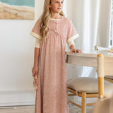 Bonjour Red Laced Maxi