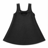 Teela Black Leather Jumper