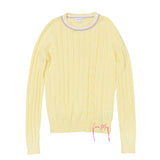 Luna Mae Pale Yellow Beth Top