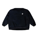 Piupiuchick Faded Black Logo Sweatshirt